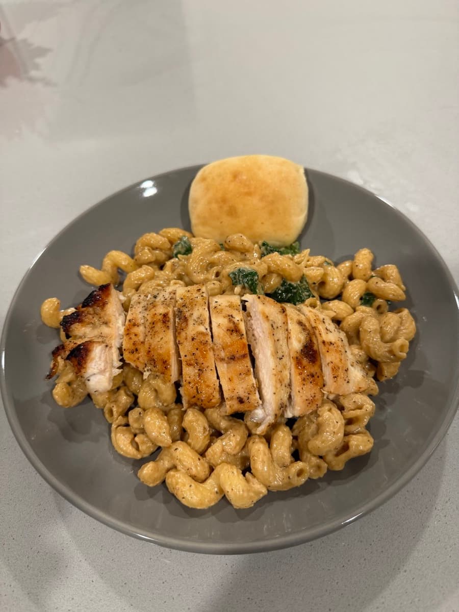 Dinner — what Zay eats